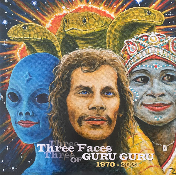 GURU GURU - THREE FACES OF GURU GURU : 2LP SPLATTER - LP