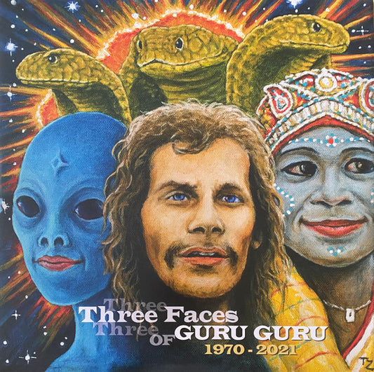 GURU GURU - THREE FACES OF GURU GURU : 2LP SPLATTER - LP