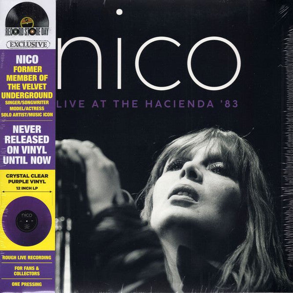 NICO - LIVE AT THE HACIENDA '83: PURPLE - LP