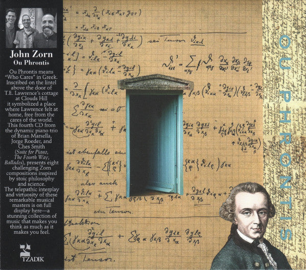 ZORN, JOHN - OU PHRONTIS - CD