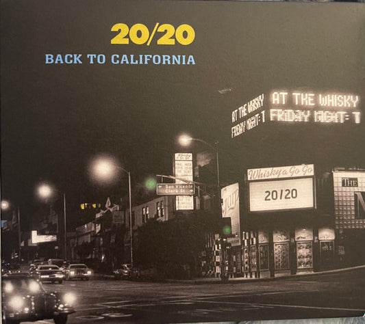 20/20 - BACK TO CALIFORNIA - CD