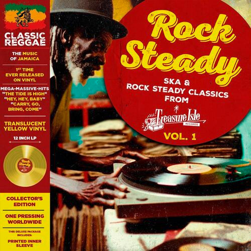 VARIOUS - ROCK STEADY : TREASURE ISLE VOL 2 - RED - LP