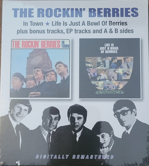ROCKIN' BERRIES - IN TOWN + LIFE IS JUST A BOWL OF BERRIES - CD