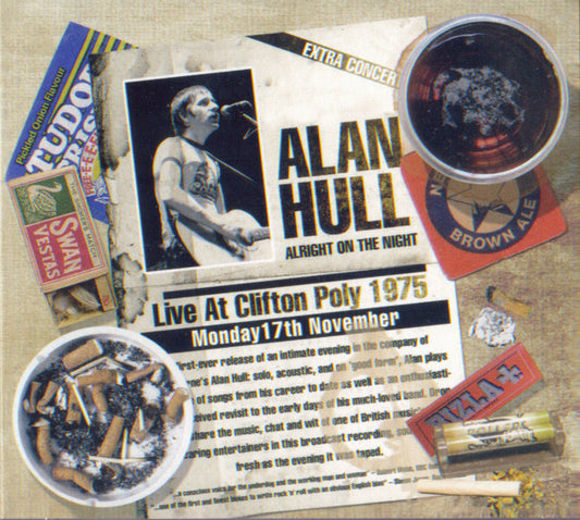 HULL, ALAN - ALRIGHT ON THE NIGHT : LIVE - CD