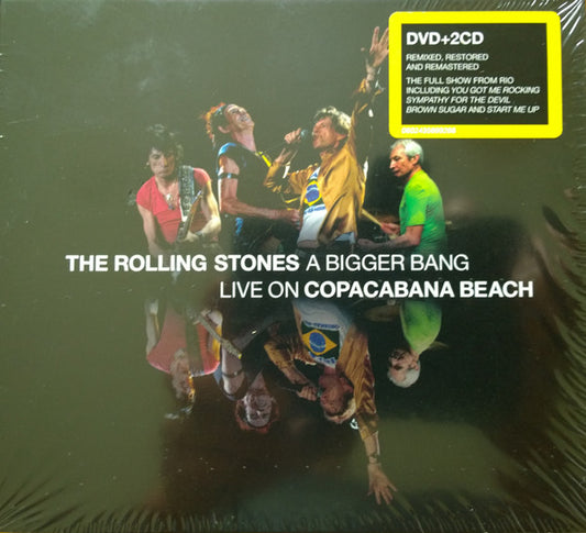 ROLLING STONES - BIGGER BANG : LIVE ON COPACABANA BEACH - CD