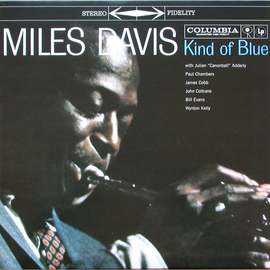 DAVIS, MILES - KIND OF BLUE : BLUE VINYL OFFICIAL - LP