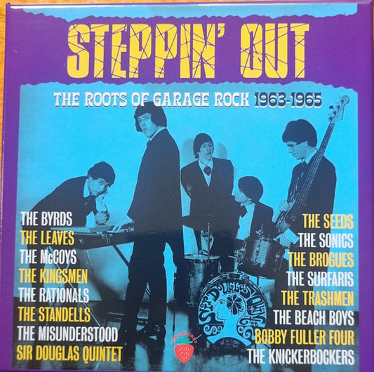 VARIOUS - STEPPIN' OUT THE ROOTS OF GARAGE ROCK - CD