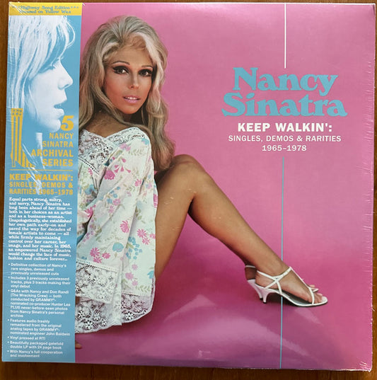 SINATRA, NANCY - KEEP WALKIN' : SINGLES ... : YELLOW 2LP - LP