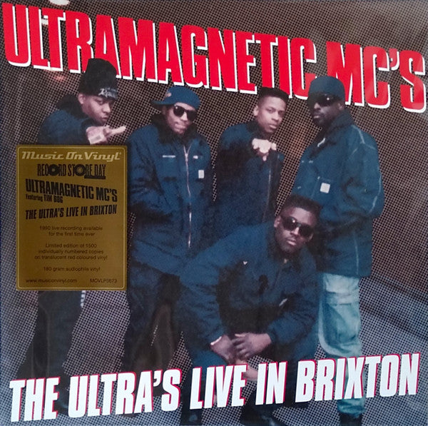 ULTRAMAGNETIC MC'S - ULTRA'S LIVE AT THE BRIXTION ACADEMY - LP
