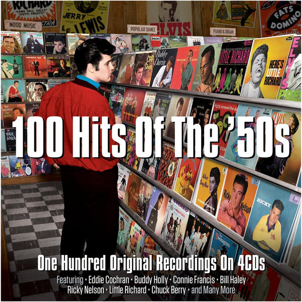 VARIOUS - 100 HITS OF THE '50S: 4CD SET - CD