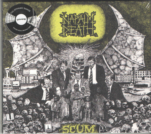 NAPALM DEATH - SCUM : REMASTERED - CD