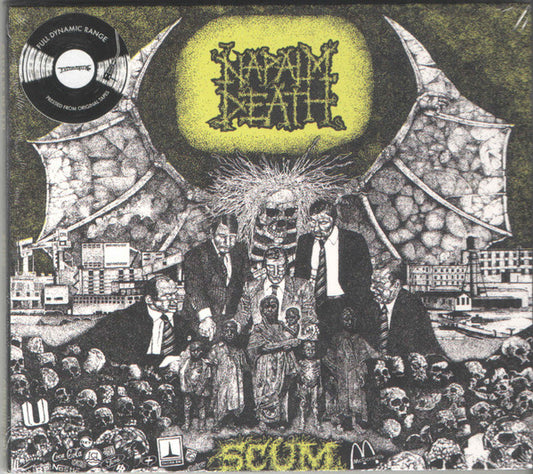 NAPALM DEATH - SCUM : REMASTERED - CD