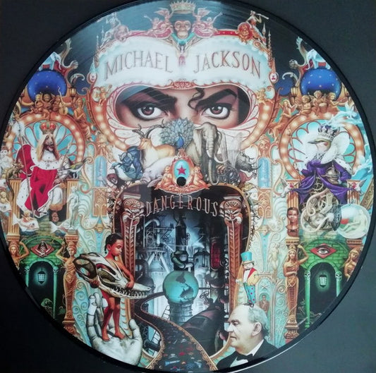 JACKSON, MICHAEL - DANGEROUS: PICTURE DISC 2LP SET - LP