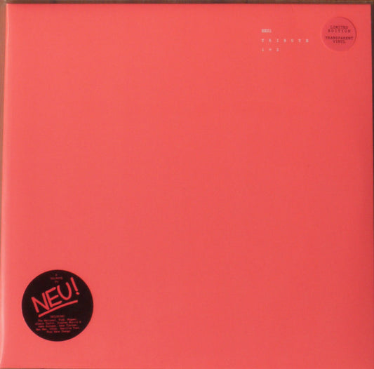 NEU! / TRIBUTE - TRIBUTE TO NEU! : TRANSPARENT 2LP SET - LP