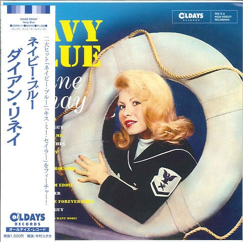 RENAY, DIANE - NAVY BLUE + 3 : JAPANESE CARD SLEEVE - CD
