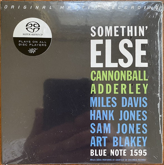 ADDERLEY, CANNONBALL - SOMETHIN' ELSE + 1 : SACD/CD HYBRID - SCD