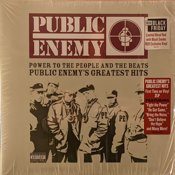 PUBLIC ENEMY - POWER TO THE PEOPLE & THE BEATS : 2LP - LP