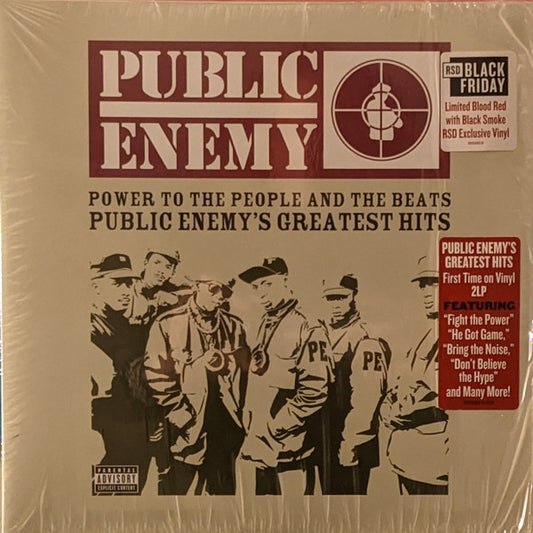 PUBLIC ENEMY - POWER TO THE PEOPLE & THE BEATS : 2LP - LP