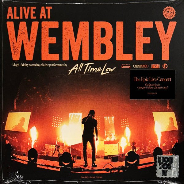 ALL TIME LOW - ALIVE AT WEMBLEY: TANGERINE & LEMON - LP