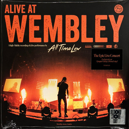 ALL TIME LOW - ALIVE AT WEMBLEY: TANGERINE & LEMON - LP