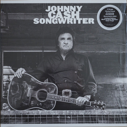 CASH, JOHNNY - SONGWRITER : BLACK/WHITE SPLATTER VINYL - LP