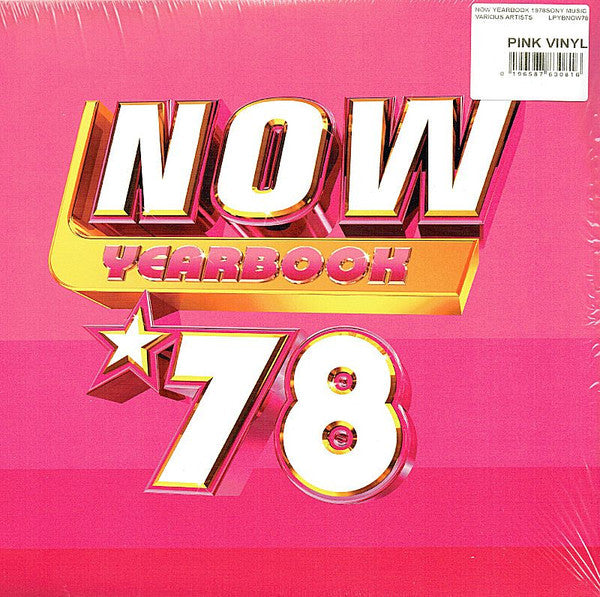 VARIOUS - NOW YEARBOOK 1978 : PINK 3LP SET - LP