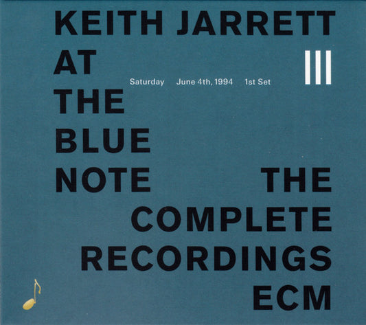 JARRETT, KEITH - AT THE BLUE NOTE - CD