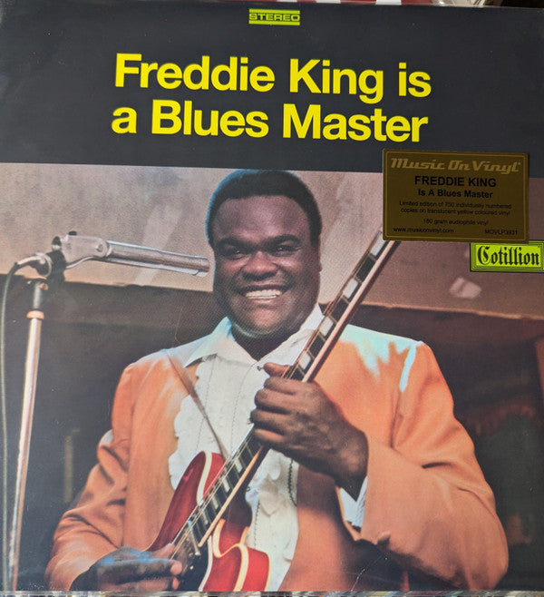 KING, FREDDIE - IS A BLUES MASTER : YELLOW 180-GRAM - LP