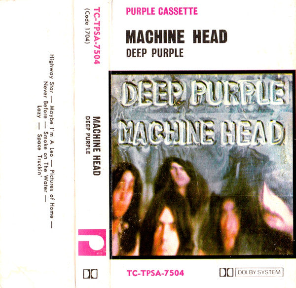 DEEP PURPLE - MACHINE HEAD (CASSETTE) - CS