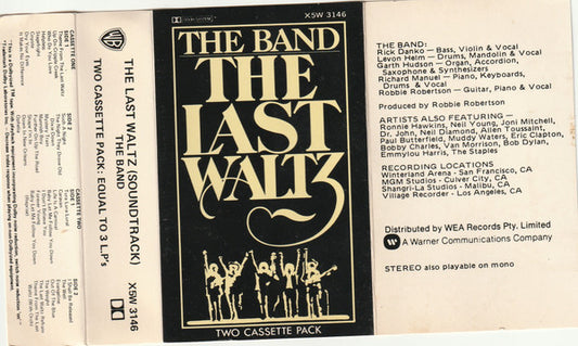 BAND - LAST WALTZ (DOUBLE CASSETTE) - CS