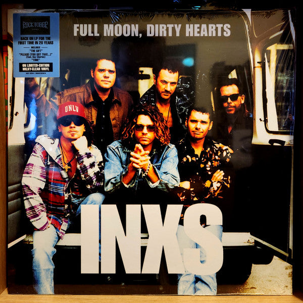 INXS - FULL MOON DIRTY HEARTS : MILKY CLEAR - LP