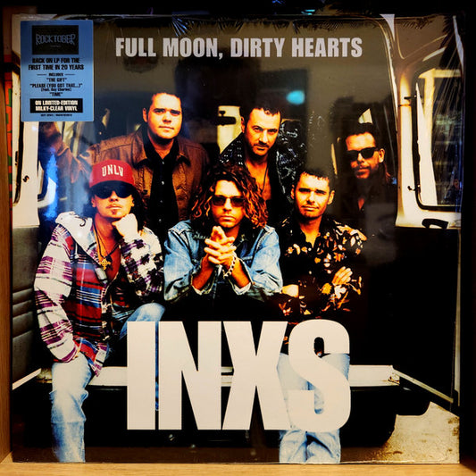 INXS - FULL MOON DIRTY HEARTS : MILKY CLEAR - LP