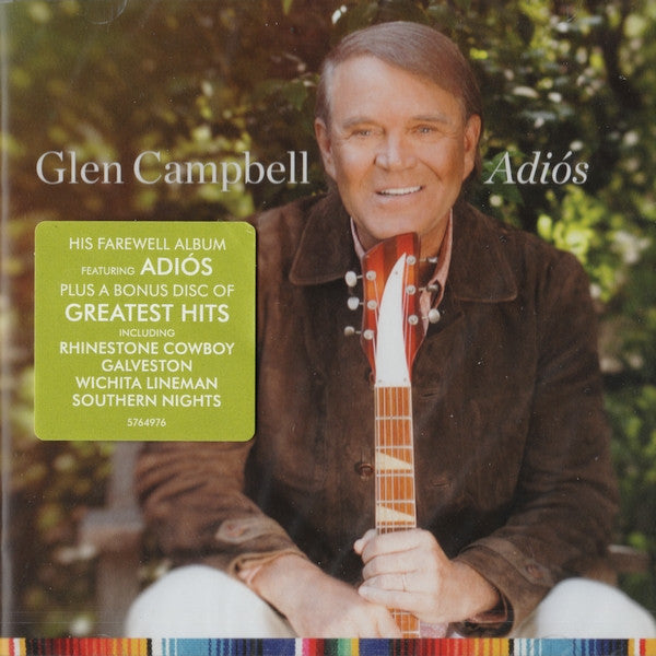 CAMPBELL, GLEN - ADIOS : 2CD W/BONUS BEST OF CD - CD