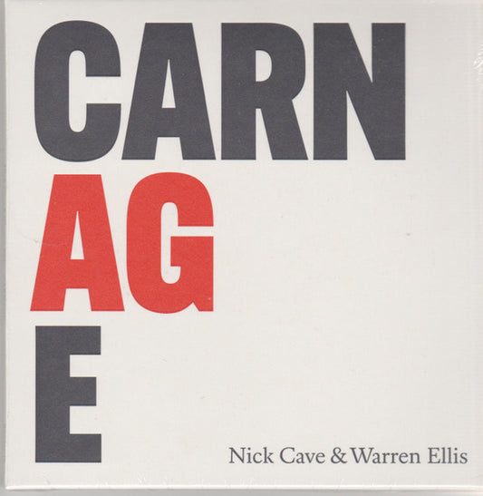 CAVE, NICK / WARREN ELLIS - CARNAGE - CD