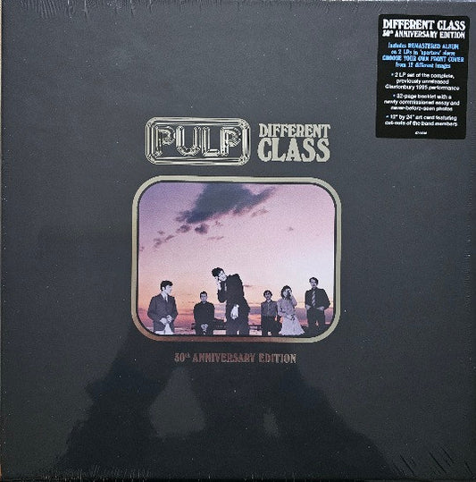 PULP - DIFFERENT CLASS : 4LP DELUXE EDITION - LP