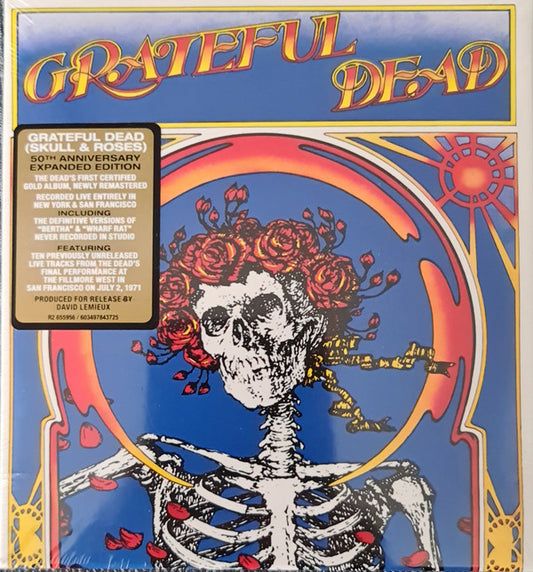 GRATEFUL DEAD - GRATEFUL DEAD (SKULL & ROSES) + 10 : 2CD - CD