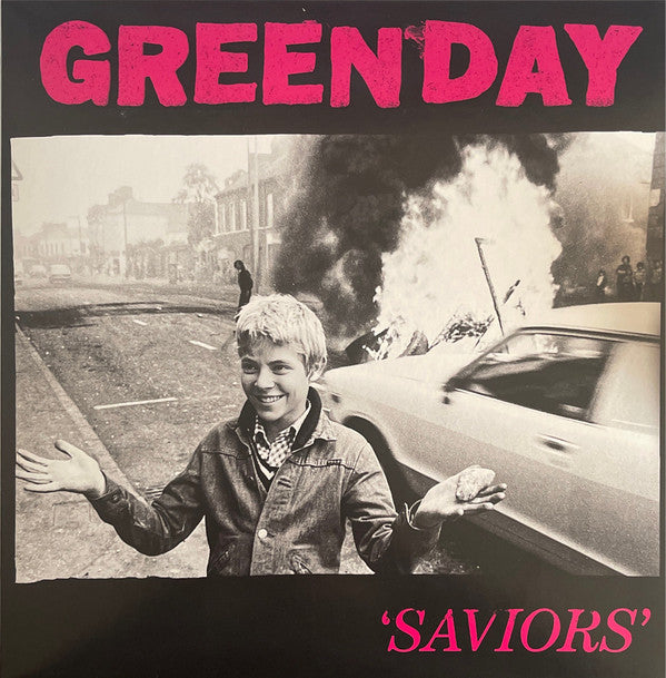 GREEN DAY - SAVIORS : BLACK VINYL - LP