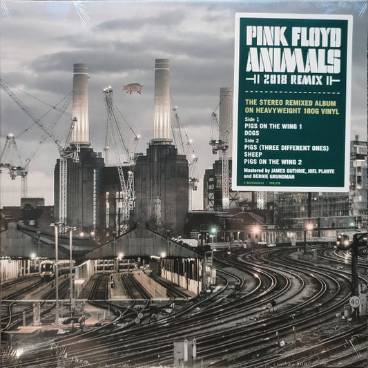 PINK FLOYD - ANIMALS : 2018 REMIX W/NEW ARTWORK - LP