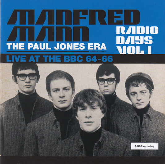 MANFRED MANN - RADIO DAYS VOL 1 : PAUL JONES ERA - CD
