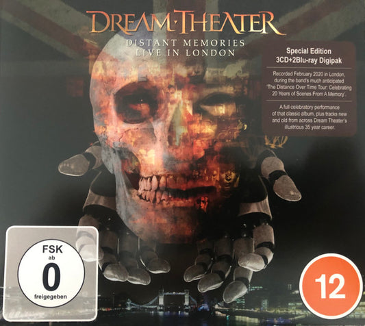 DREAM THEATER - DISTANT MEMORIES : 3CD + 2BR SET - CD