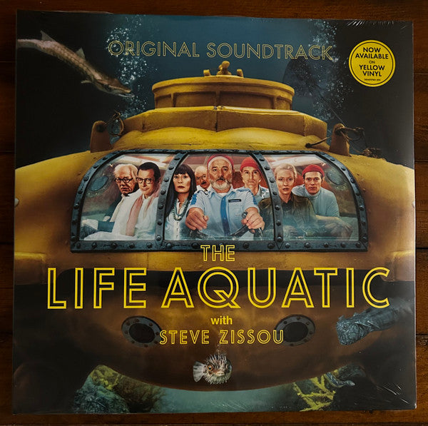 LIFE AQUATIC WITH STEVE ZISSOU - SOUNDTRACK : CANARY YELLOW 2LP SET - LP