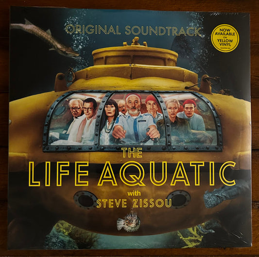 LIFE AQUATIC WITH STEVE ZISSOU - SOUNDTRACK : CANARY YELLOW 2LP SET - LP