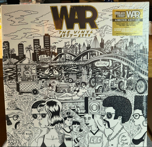 WAR - VINYL II (1977-1994) : 5LP SET - LP