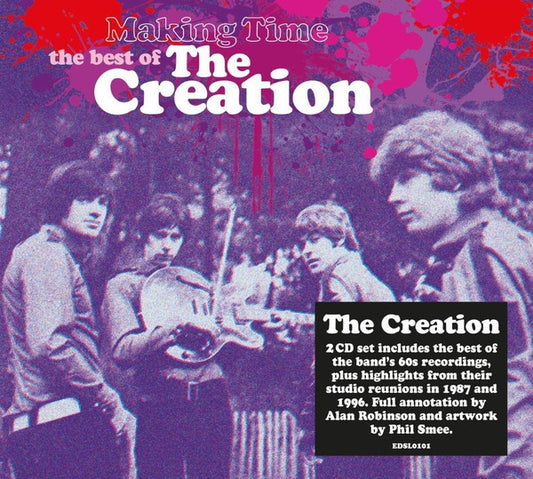 CREATION - MAKING TIME : BEST OF (SPLATTER 2LP SET) - LP