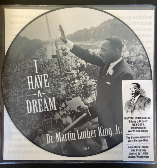 KING, MARTIN LUTHER - I HAVE A DREAM : PICTURE DISC - LP