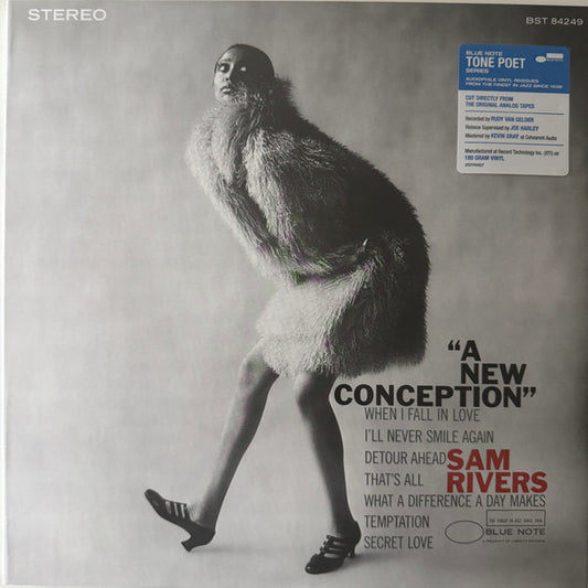 RIVERS, SAM - NEW CONCEPTION : BLUE NOTE TONE POET - LP