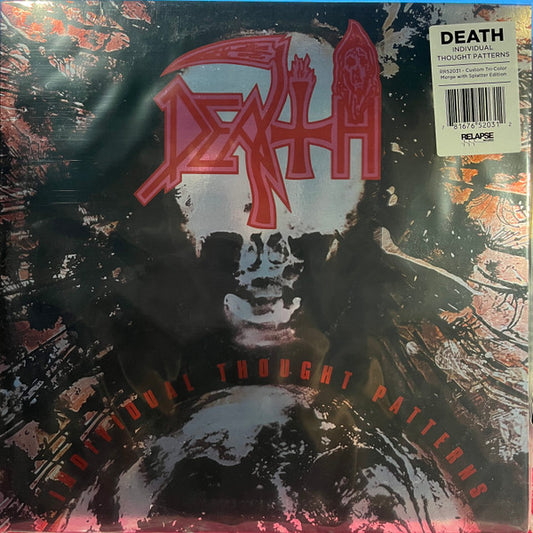 DEATH - INDIVIDUAL ... : HOT PINK, WHITE & RED - LP