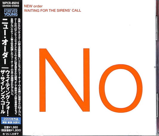 NEW ORDER - WAITING FOR THE SIRENS' CALL : 2024 - CD