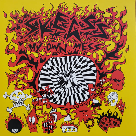 SKEGSS - MY OWN MESS : RED VINYL + NEW ARTWORK - LP
