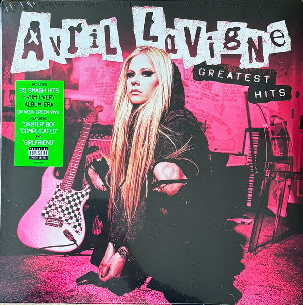 LAVIGNE, AVRIL - GREATEST HITS : 2LP NEON GREEN VINYL - LP